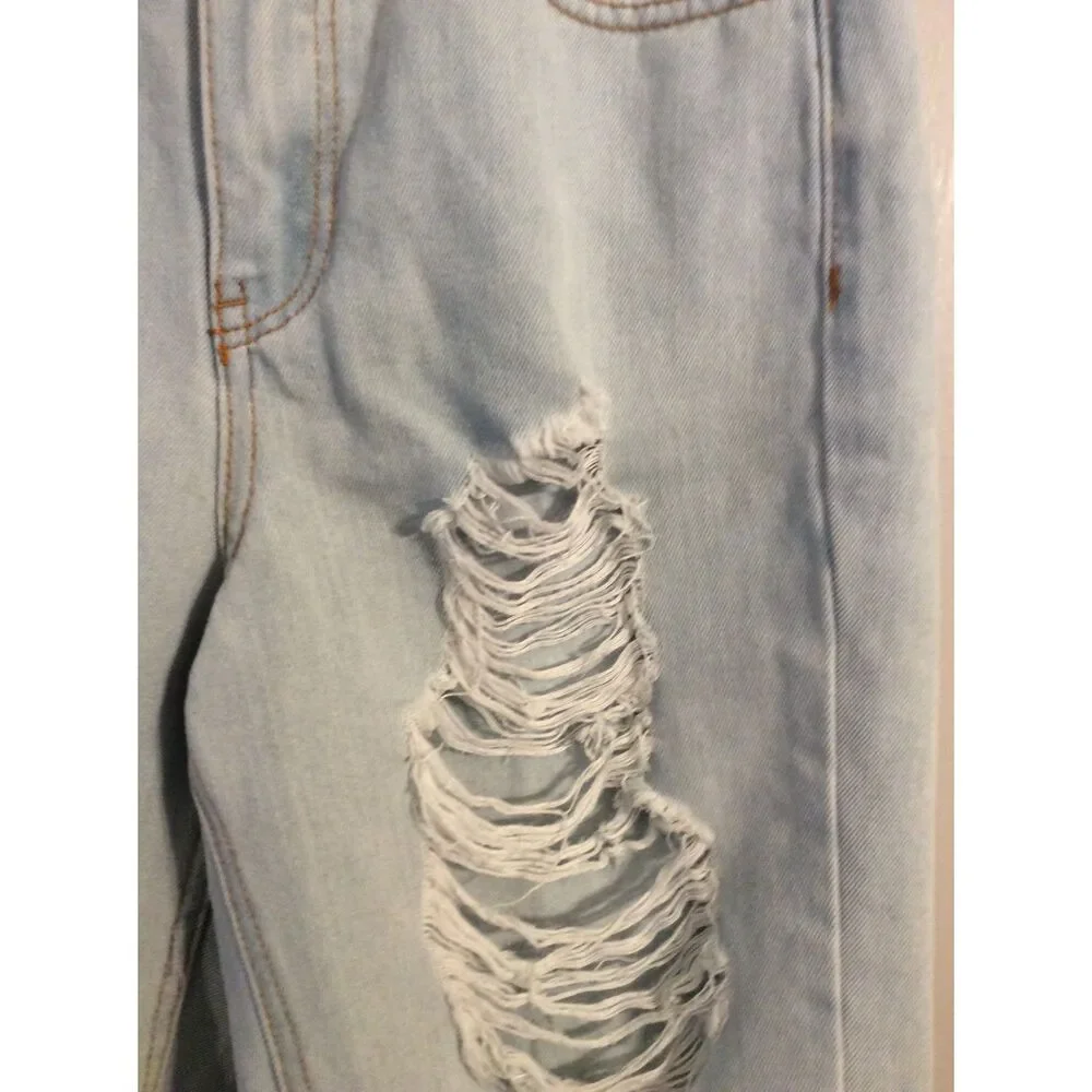 New NWT Indigo Rein Size 3 High rise destroyed 25